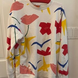 Colourful Sebastian Curi x Zara sweater